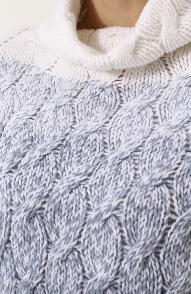 Кашемировый жилет фактурной вязки